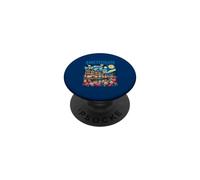 Amsterdam In Starry Night Van Gogh Style Graphic PopSockets Adhesive PopGrip