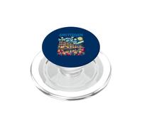 Amsterdam In Starry Night Van Gogh Style Graphic PopSockets PopGrip for MagSafe