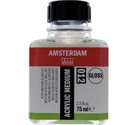 Amsterdam Mediums - Acrylic Medium Gloss 012-75 ml - Enhances Flexibility, Dries Clear, Waterproof Finish