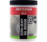 Amsterdam Extra heavy gel medium matt 022 jar 1000 ml (24193022)