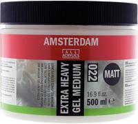 Amsterdam Extra heavy gel medium matt 022 jar 500 ml (24183022)