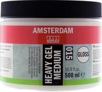 Amsterdam Heavy gel medium gloss 015 jar 500 ml (24183015)