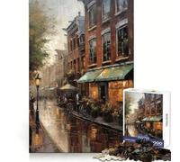 Amsterdam Netherlands Adults Puzzles 1000 Piece Jigsaws Brain Development Leisure Activity Clean Join Joyful Xmas (50x75cm)