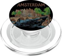 Amsterdam Netherlands Holland Travel Souvenir City Gift PopSockets PopGrip for MagSafe