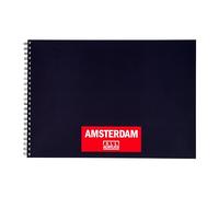 Amsterdam Paper - A3 Sketchbook 42x29.7cm - 30 Sheets - 250g - Spiral Bound - Ideal for Pencil, Fineliners & Markers