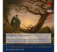 Amsterdam Piano Duo: Wyneke Jordans Leo Van Doeselaar - Robert Schumann: Piano Works For Four Hands