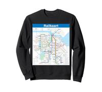 Amsterdam Rail Travel Art Netherlands Sweatshirt