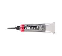 Amsterdam Relief Paint Tube - 20 ml Lead Grey 736 - Opaque, Lightfast, Water-Based, 3D Effects