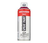 Amsterdam Spray Paint - Caput Mortuum Violet 344 - Water-Based, Semi-Opaque, 400 ml, Lightfast, Low-Odor, Versatile Surfaces - Ideal for Studio Use