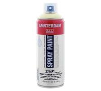 Amsterdam Spray Paint - Nickel Titanium Yellow Light 279-400 ml - Semi-Opaque - High Lightfastness - Water-Based & Solvent-Free - Suitable for Studio Use