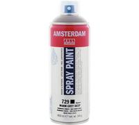 Amsterdam Spray Paint - Warm Grey Deep 729-400 ml - Opaque, Lightfast, Water-Based, Low Odor, Suitable for Studio Use