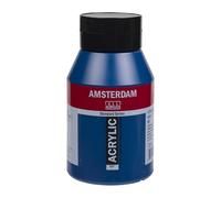 Amsterdam Standard Series Acrylic Jar 1000 ml - Greenish Blue 557 - Lightfast Water-Based Paint - Medium Viscosity Satin Finish
