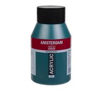 Amsterdam Standard Series Acrylic Jar - 1000 ml Phthalo Green 675 - High Lightfastness & Durability