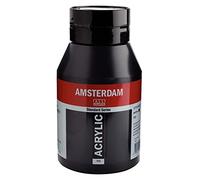 Amsterdam Standard Series Acrylic Jar 1000ml Lamp Black 702 (17717022)