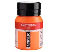 Amsterdam Standard Series Acrylic Jar 500 ml Azo Orange 276 (17722762)