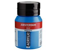 Amsterdam Standard Series Acrylic Jar 500 ml Primary Cyan 572 (17725722)