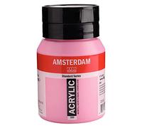 Talens : Amsterdam Acrylic 500ml bottle QUINACRIDONE ROSE LIGHT