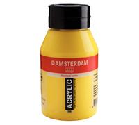 Amsterdam Standard Series Acrylic Paint Azo Yellow Light 268, 120 ml Tube, Semi-Opaque, Excellent Lightfastness, Medium Viscosity, Satin Finish, 100% Acrylic Resin, Versatile for Artists