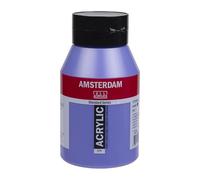 Amsterdam Standard Series Acrylic Paint Jar 1000 ml - Ultramarine Violet Light 519 - Opaque Lightfast Color