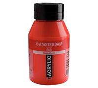 Amsterdam Standard Series Acrylic Paint Naphthol Red Medium 396, 120 ml Tube, Semi-Opaque, High Lightfastness, Medium Viscosity