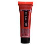Amsterdam Standard Series Acrylic Paint Tube - Naphthol Red Deep 399-20 ml - High Lightfastness - Versatile Medium Viscosity - Durable & Flexible - Water-Based Formula - Made in Netherlands