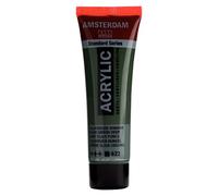 Amsterdam Standard Series Acrylic Paint Tube - Olive Green Deep 622-20 ml - Opaque - Excellent Lightfastness - High-Quality Pigments - Versatile - Smooth Application