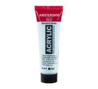 Amsterdam Standard Series Acrylic Paint - Turquoise Green Light (660), 20 ml, Opaque, Lightfast, Smooth Application, Durable, Satin Finish, Water-Based, Made in Netherlands