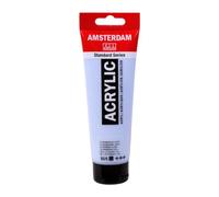 Amsterdam Standard Series Acrylic Paint Ultramarine Light (505) - 120ml Tube, Opaque, High Lightfastness, Satin Finish, Versatile Medium Viscosity for Various Surfaces