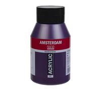 Amsterdam Standard Series Acrylic - Permanent Blue Violet 568 1000 ml Jar - High-Quality, Lightfast, Durable, Semi-Transparent Paint