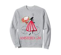 Amsterdam T-Shirt Woman - Amsterdam Bicycle - 5 colors Sweatshirt