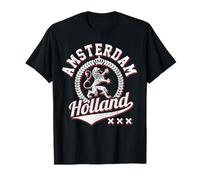 Amsterdam The Netherlands Vintage Souvenir Gift T-Shirt