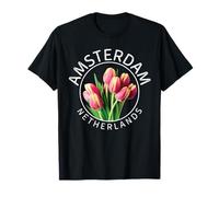 Amsterdam Tulip Festival Gift Netherlands Tulips T-Shirt