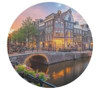 Amsterdam Twilight Orange Placemat Heat Resistant Dining Table Place Mats Kitchen Table Place Mat