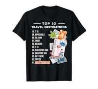Amsterdam Vacation Top 10 Best Travel Destination Amsterdam T-Shirt