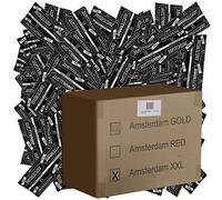 Amsterdam XXL 100 Extra Large Condoms, Professional Condoms, Heavy User Condoms