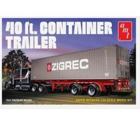 AMT Kenworth/Challenge Transit Mixer 1/25 1215 Truck Plastic Model Kit