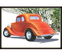 AMT 1384 1934 Ford Street Rod 5-Window Coupe 1:25 Model Kit