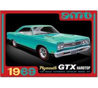 AMT - 1/25 1969 Plymouth GTX Hartop - Plastic Model Making - Scale: 1:25