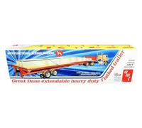 AMT 1: 25 Great Dane Extendable Hd Flat Bed Trailer