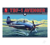 AMT 1:48 TBF-1 Avenger Plastic Model Plane Kit