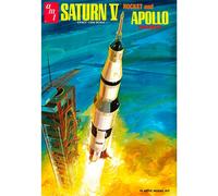 AMT 1174 Saturn V Rocket & Apollo Spacecraft 1:200 Plastic Model Kit