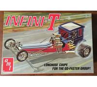 AMT 1258 1:25th scale Infini-T Longnose Coupe show Rod Dragster Model T Ford