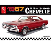 AMT AMT1388/12 1/25 1967 Chevrolet Chevelle SS396 Model Kit, Multi-Colour
