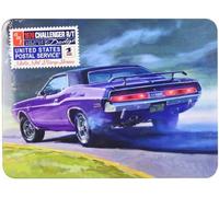 AMT 1401 1:25th 1970 Dodge Challenge R/T USPS Auto Art Stamp Series Tin Box