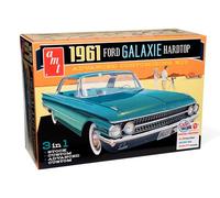 AMT Model Kit - 1961 Ford Galaxie Hardtop (AMT1430) 1:25 Scale Plastic, Yellow, Decals