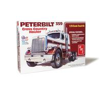 AMT 1477 Peterbilt 359 Cross Country Hauler Model Kit