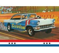 AMT 1308 1956 Ford Victoria Hardtop 1:25 Model Kit