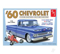 AMT 1960 Chevy Custom Fleetside Pickup with Go Kart 2T 1063M Model Kit