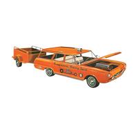 AMT 1963 Chevy II Station Wagon w/Trailer 1:25 Scale Model Kit