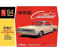 AMT 1964 Oldsmobile Cutlass 442 Hardtop 1:25 1066 Plastic Model Kit 3'n1